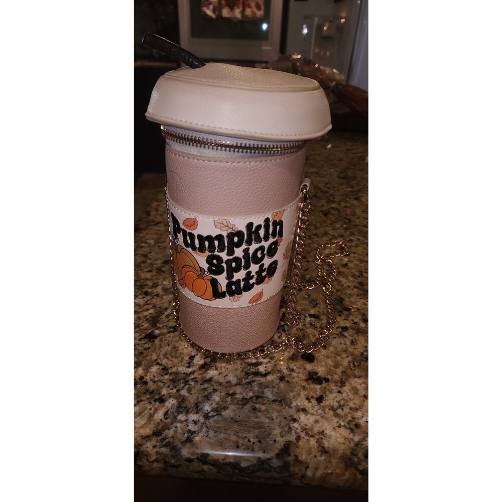 Skinnydip Pumpkin Spice Latte Crossbody Bag